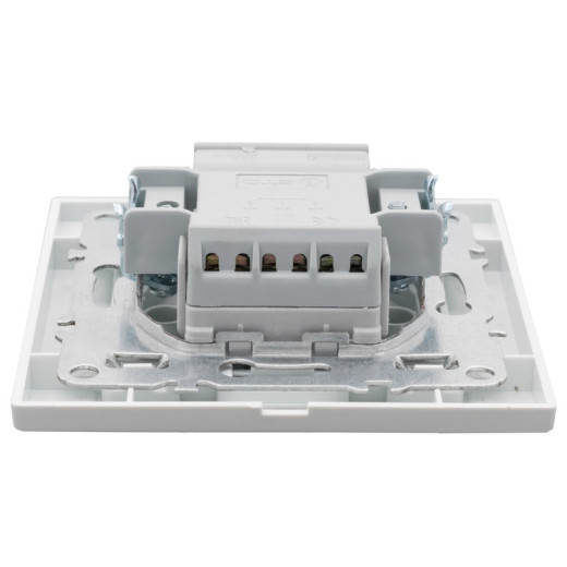 EKF Basic Минск Белый Выключатель 3-кл, 10А, СП