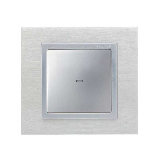 Simon 82 Detail Алюминий Клавиша с пиктограммой