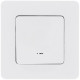 Legrand/Daccord INSPIRIA Белый Переключатель одноклавишный с подсветкой/индикацией 10 AX - 250 В