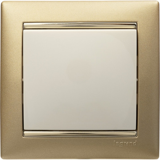 Legrand Valena Крем Выключатель 1-клавишный