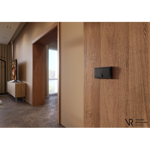 Schneider Electric Merten Механизм QuickFlex Выключателя 2-клавишного сх.1+1, 10AX