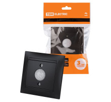 TDM Выключатель с датчиком движения 1А графит 