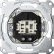 Schneider Electric Merten Механизм QuickFlex Выключателя 1-полюсного для 2-х цепей, с индикацией