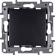 Legrand Etika Антрацит Выключатель 1-клавишный, авт.клеммы, 10AX, 250 В