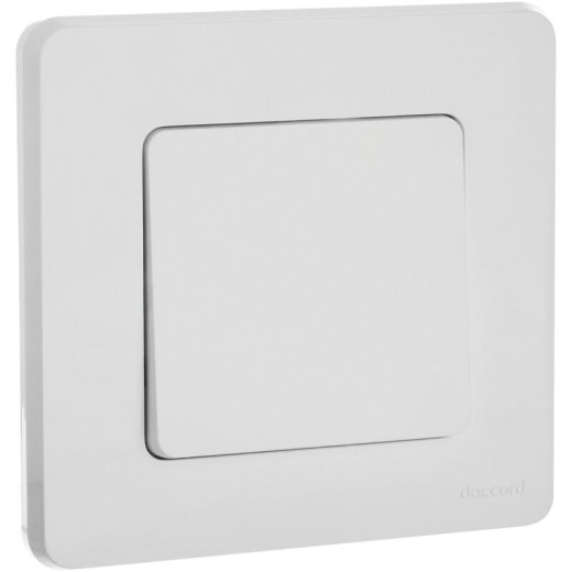 Legrand/Daccord INSPIRIA Белый Переключатель IP44 10 AX - 250 В