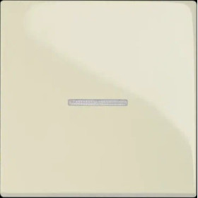 JUNG EcoProfi Бежевый Выключатель 1-клавишный с подсветкой (в сборе, без рамки)