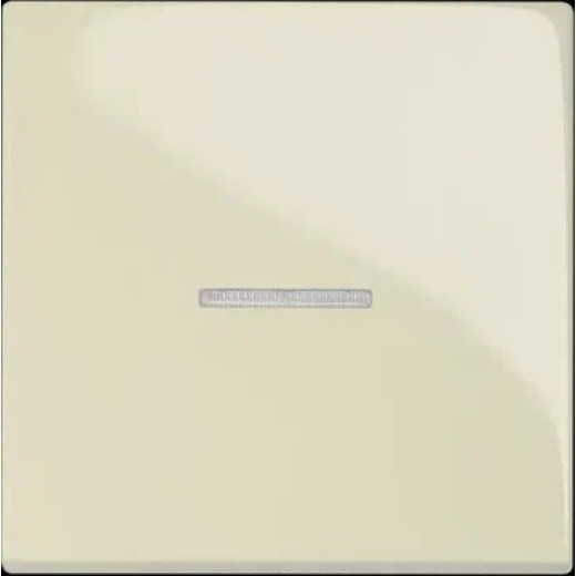 JUNG EcoProfi Бежевый Выключатель 1-клавишный с подсветкой (в сборе, без рамки)