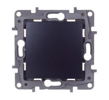 Legrand Etika Антрацит Переключатель промежуточный 1-клавишный, винтовые клеммы, 10AX, 250 В
