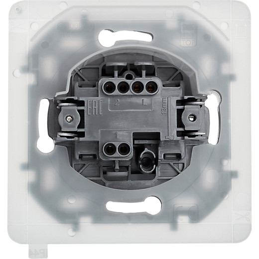 Legrand/Daccord INSPIRIA Антрацит Переключатель IP44 10 AX - 250 В