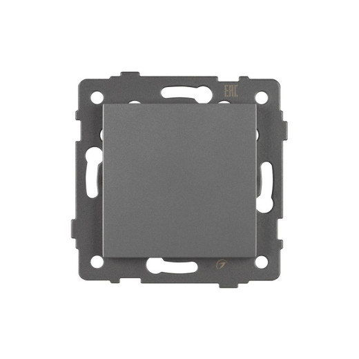 Arlight Механизм выключателя одноклавишный непроходной SWT-MK01-PL-GR-V (250V, 10A) (-)