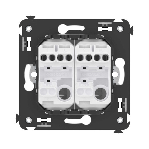 DKC Avanti Кнопка двухклавишная в стену, 