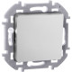 Legrand/Daccord INSPIRIA Алюминий Переключатель одноклавишный 10 AX - 250 В