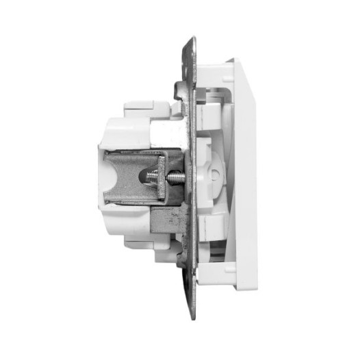 EKF Эпика Механизм выключателя, карточный, с подсветкой, белый