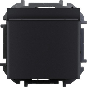 Legrand/Daccord INSPIRIA Антрацит Выключатель для гостиничных номеров
