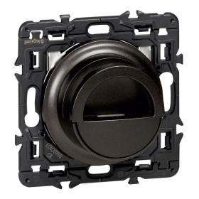 Legrand Celiane2 Графит Накладка д/смартфона