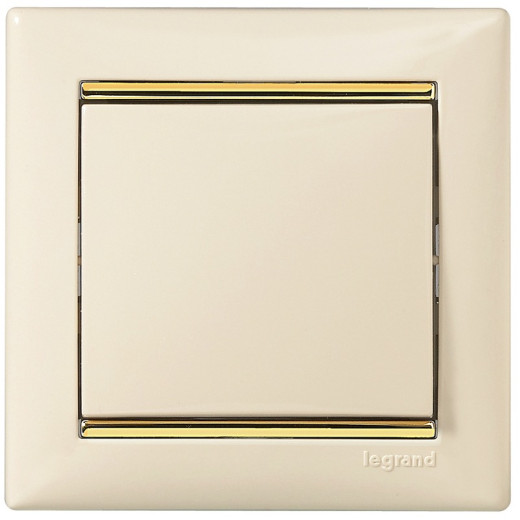 Legrand Valena Крем Выключатель 1-клавишный