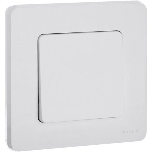 Legrand/Daccord INSPIRIA Белый Переключатель одноклавишный 10 AX - 250 В