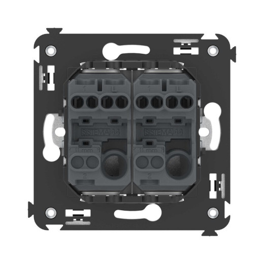 DKC Avanti Кнопка двухклавишная в стену, 