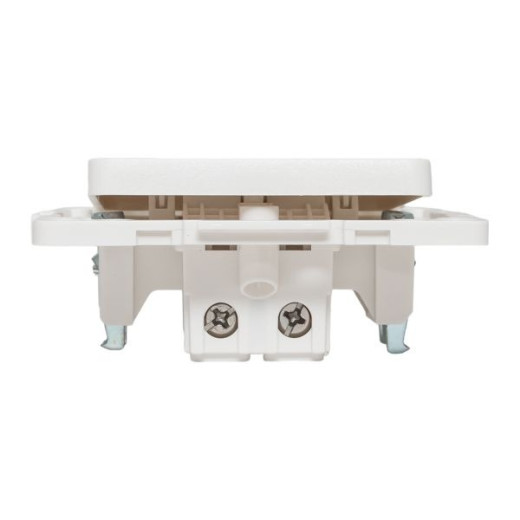 EKF PROxima Стокгольм Белый Выключатель проходной 1-кл, 10А, винт.клеммы