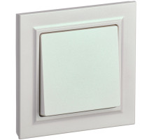 IEK BRITE Жемчуг Выключ. 1-кл. 10А в сборе ВСР10-1-0-БрЖ