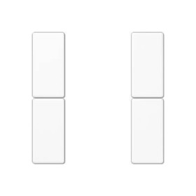 JUNG Белый Набор накладок 2градуса