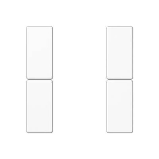 JUNG Белый Набор накладок 2градуса