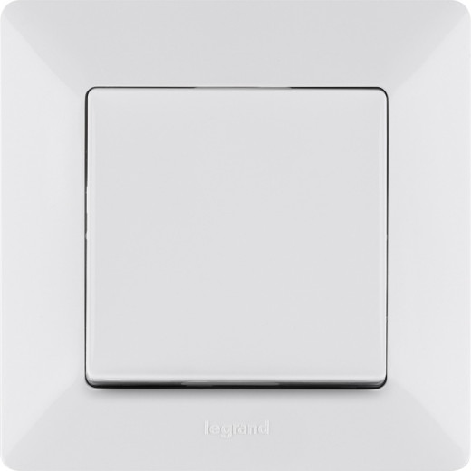 Legrand Valena LIFE DIY Бел Выключатель 1-клавишный 10А 250В