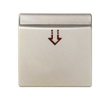 Simon 82 Шампань Накладка на выключатель под карточку, S82,82Нат