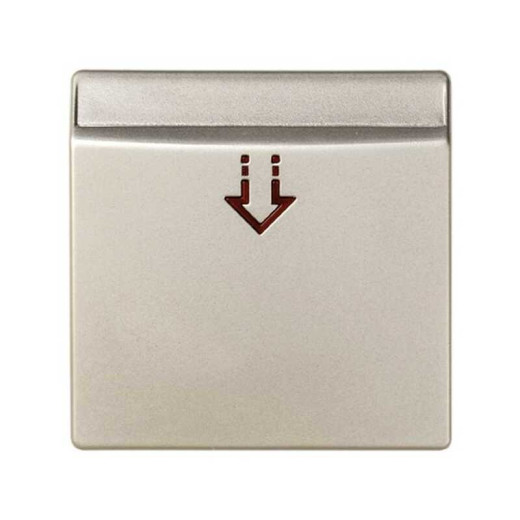 Simon 82 Шампань Накладка на выключатель под карточку, S82,82Нат