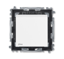 ABB EPJ Levit белый / белый Переключатель 1-клавишный IP44