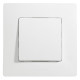 Legrand Etika Белый Выключатель 1-клавишный 10А