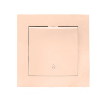 EKF PROxima Валенсия выключатель 1-кл. 10А кремовый проходной