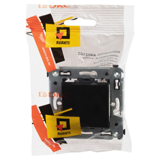 DKC Avanti Выключатель одноклавишный в стену, 