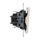 Legrand/Daccord SUNO Слоновая кость Выключатель 10АХ 250В. Безвинтовые зажимы.