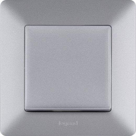 Legrand Valena LIFE DIY Алюм Переключатель 1-клавишный 10А 250В