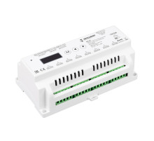 Arlight INTELLIGENT Релейный модуль SMART-SWITCH-708-82-D2-DIN (230V, 8x10A, DALI, DMX512) (IARL, IP20 Пластик, 5 лет)