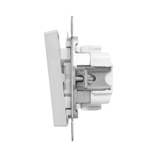 EKF Эпика Механизм выключателя, двухклавишный, алюминий