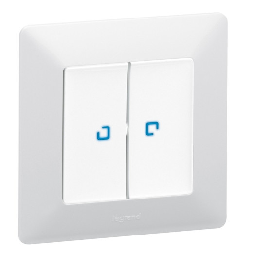Legrand Valena Мех IN'MATIC Выключатель 2-клавишный 10АХ 250В