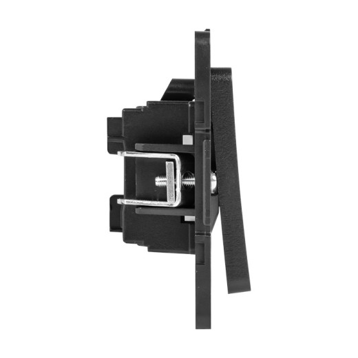 EKF PROxima Стокгольм Черный Выключатель проходной 1-кл, 10А