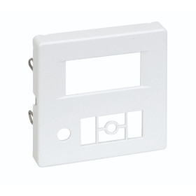 Simon 82 Белая Накладка на автоном. радиоприёмник с ЖК-дисплеем