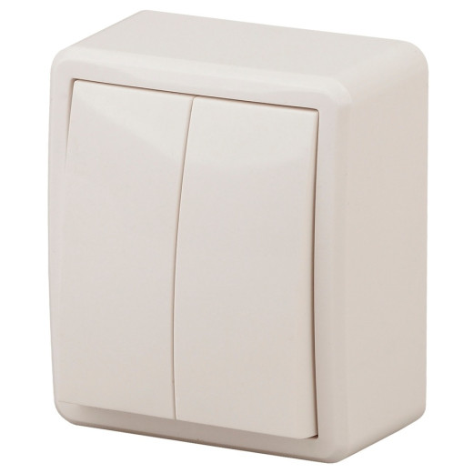 ЭРА 11-1204-02 Эксперт Сл.кость Выключатель 2-кл ОУ