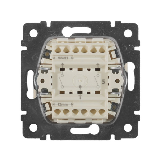 Legrand Valena Крем Выключатель 2-клавишный