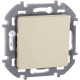Legrand/Daccord INSPIRIA Слоновая кость Переключатель без фиксации (кнопка) с Н.О./Н.З. контактом 6 A - 250 В