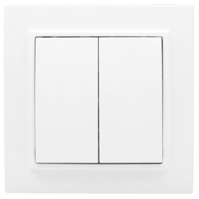 EKF Basic Минск Белый Выключатель проходной 2-кл, 10А, СП