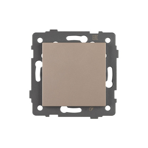 Arlight Механизм выключателя одноклавишный перекрёстный SWT-MKX1-PL-GD-V (250V, 10A) (-)