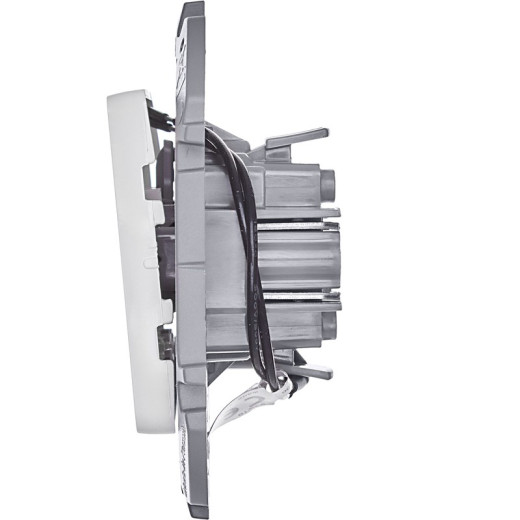 Legrand/Daccord INSPIRIA Белый Переключатель одноклавишный с подсветкой/индикацией 10 AX - 250 В