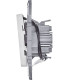 Legrand/Daccord INSPIRIA Белый Переключатель одноклавишный с подсветкой/индикацией 10 AX - 250 В