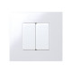Simon 27 Мех Белый Выключатель проходной с 3-х мест узкий, 10А 250В