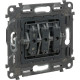 Legrand Valena Мех IN'MATIC Выключатель 3-клавишный 10АХ 250В
