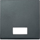 Schneider Electric Merten SM Антрацит Клавиша 1-ая с окошком, без линзы